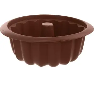 Silicone Bundt Pan with Chimney ORION Forma for Baking Babka – non-stick, flexible mold (MPN 151732)