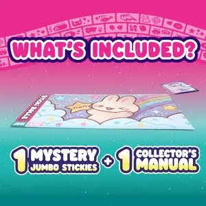 Līmējošs rullis Usorteret STICKI JUMBO Mystery — maisīts līmes ruļļu komplekts