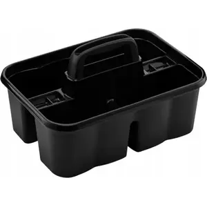 Storage organizer with handle Katex 3-piece set 257×355×198 mm black