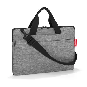 Messenger case Reisenthel netbookbag for 39.6 cm (15.6") screens, Grey, shoulder strap