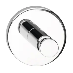 Tesa universal indoor storage hook 59320-00000-01 Chrome, Ø 3.4 cm, length 32 mm, 1 pc