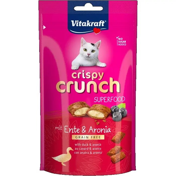 Kaķu našķi Vitakraft Crispy Crunch Pīle