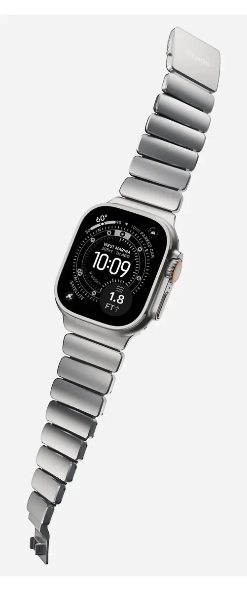 Nomad Goods Stratos Band Natural Titanium Photo 2