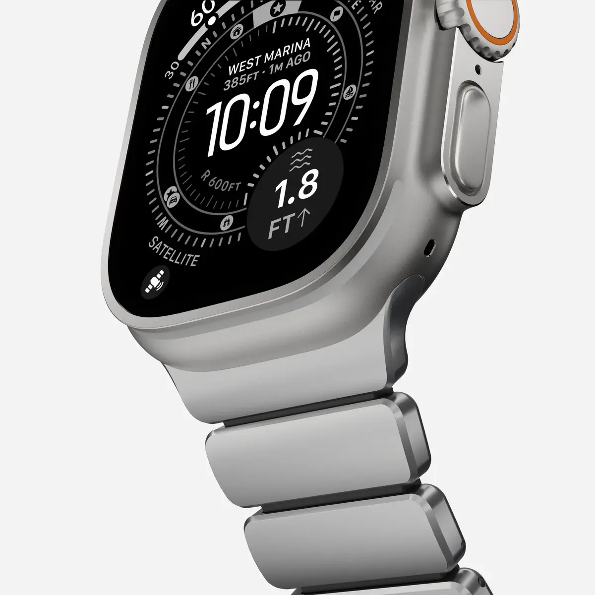 Nomad Goods Stratos Band Natural Titanium Photo 9