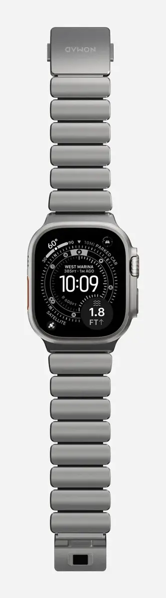Nomad Goods Stratos Band Natural Titanium Photo 10