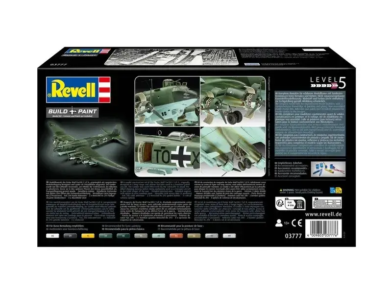 REVELL plastmasas modelis lidmašīna Fendt 728 Vario REV-03777 Photo 12
