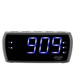 Радиочасы Adler AD1121S с FM-приёмником и цифровым дисплеем