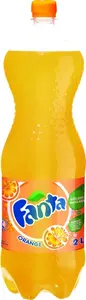 Carbonated soft drink Fanta Orange PET bottle 2 L (deposit bottle)
