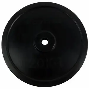 Диск тренировочный Tunturi Rubber Plate 20 кг, одиночный – резиновый диск 20 кг