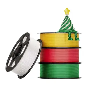 PLA filament set AnyCubic Christmas — 4 pcs, PLA material, assorted colors