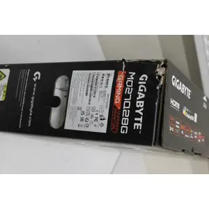 Игровой монитор GIGABYTE MO27Q28G EK 27" OLED QHD 2560×1440 280 Гц 0,03 мс 335 кд/м² HDMI 2 порта 36 мес. гарантии (повреждённая упаковка)