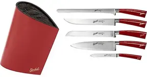 Набор кухонных ножей Berkel Elegance Set Messerblock 5 предметов с подставкой