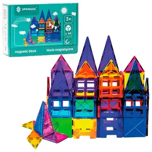 Magnetic Building Set Springos KG0046 – modular magnetic construction toy