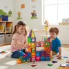 Magnetic Building Set 60 Pieces Springos KG0047 Photo 6