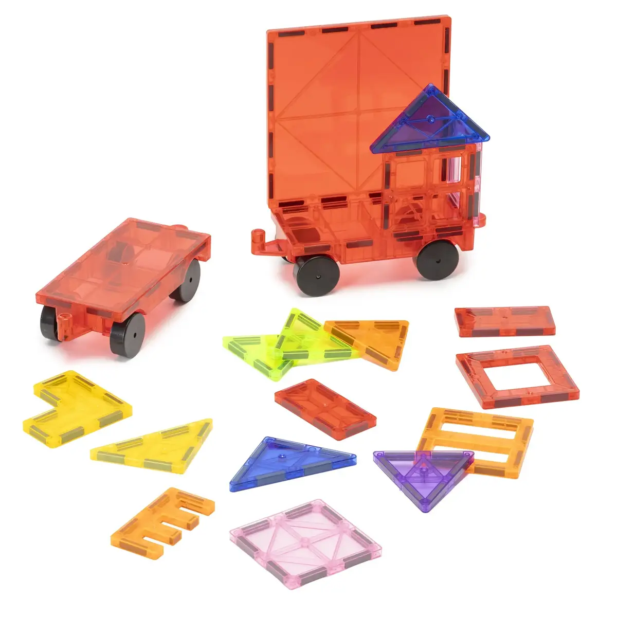 Magnetic Building Set Springos KG0049 — 120 pcs Photo 10