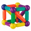 Magnetic Building Set Springos KG0050 — 128 pcs Photo 8