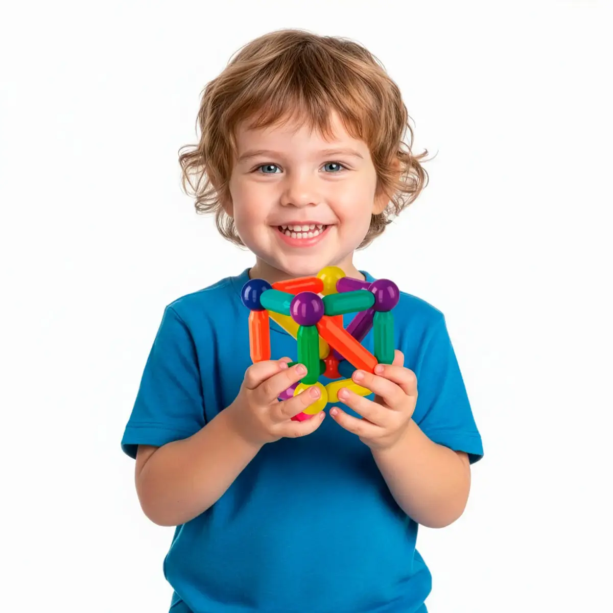 Magnetic Building Set Springos KG0051 Photo 3