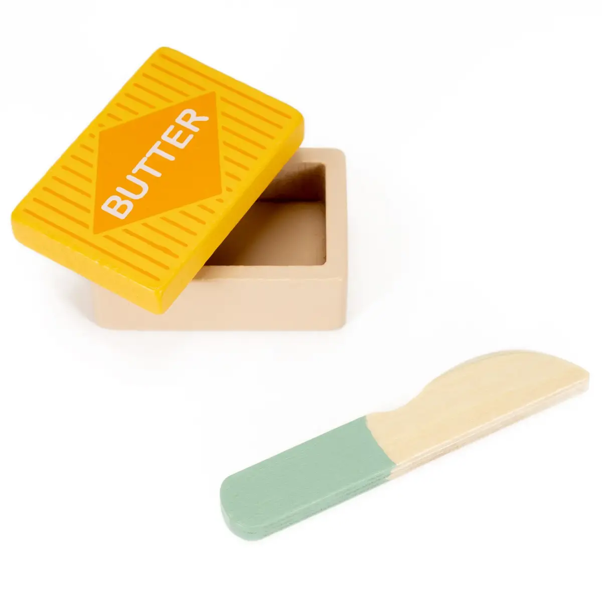 Children's Wooden Toy Toaster Springos KG0054 Photo 7