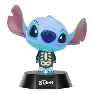 Galda lampa Paladone Stitch Skeleton Icon Light — rakstura naktsgaisma
