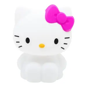 Настольная лампа Paladone Hello Kitty SquishyGlo Silicone Light — силиконовый ночник, портативный декоративный светильник