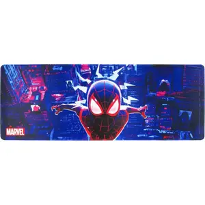 Desk mat Paladone Spiderman Miles Morales — large gaming/work surface, anti-slip base