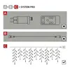 LED gaismas aizkars Springos CL1239 Photo 3