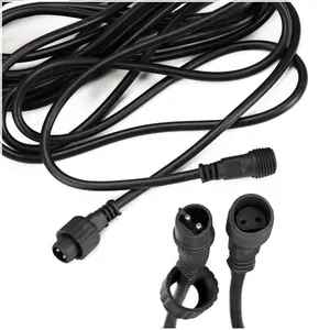 Power extension cable 5 m for professional LED lighting Springos CL1241
