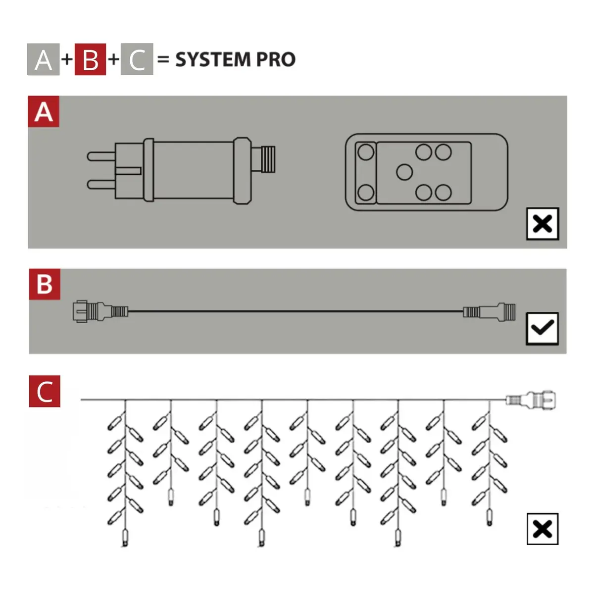 Power extension cable 5 m Springos CL1241 Photo 2