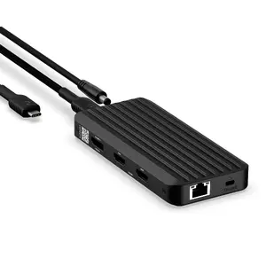 USB-C dokstacija Unisynk 10 portu Multi Display V3 — Unisynk 10482