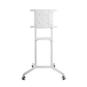Mobils TV statīvs PureLink PM-CART-80W priekš 37"–80" (2,03 m), balts — līdz 70 kg, VESA 200x200–600x400