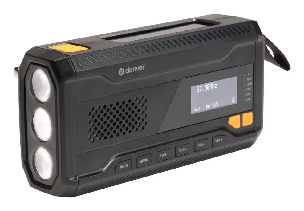 DENVER SCD-2033 portable radio Photo 3