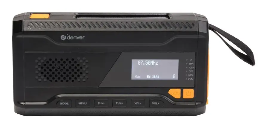 DENVER SCD-2033 portable radio Photo 5