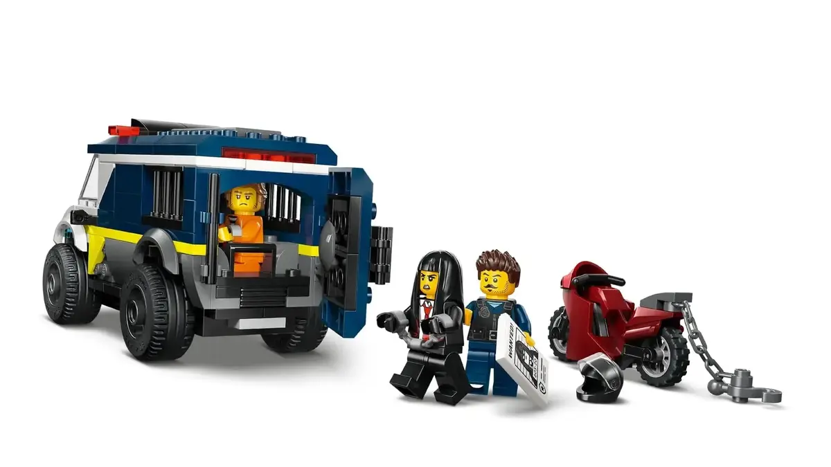 LEGO City Police 60479 Prizonieru pārvadāšanas furgons Photo 4