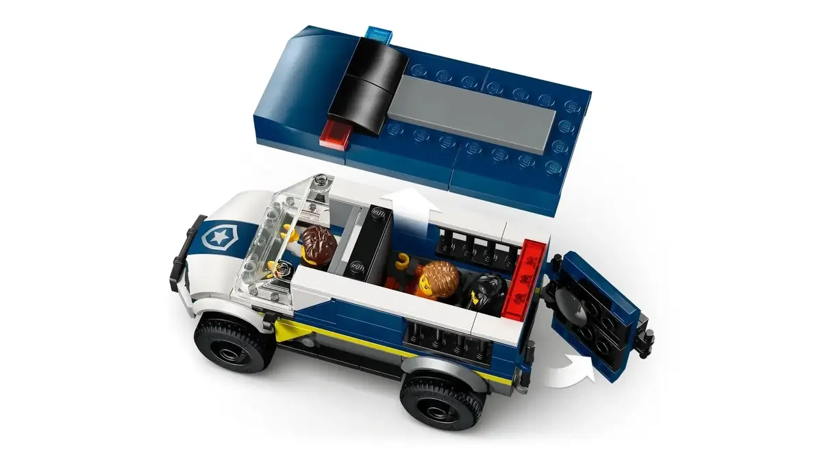 LEGO City Police 60479 Prizonieru pārvadāšanas furgons Photo 6