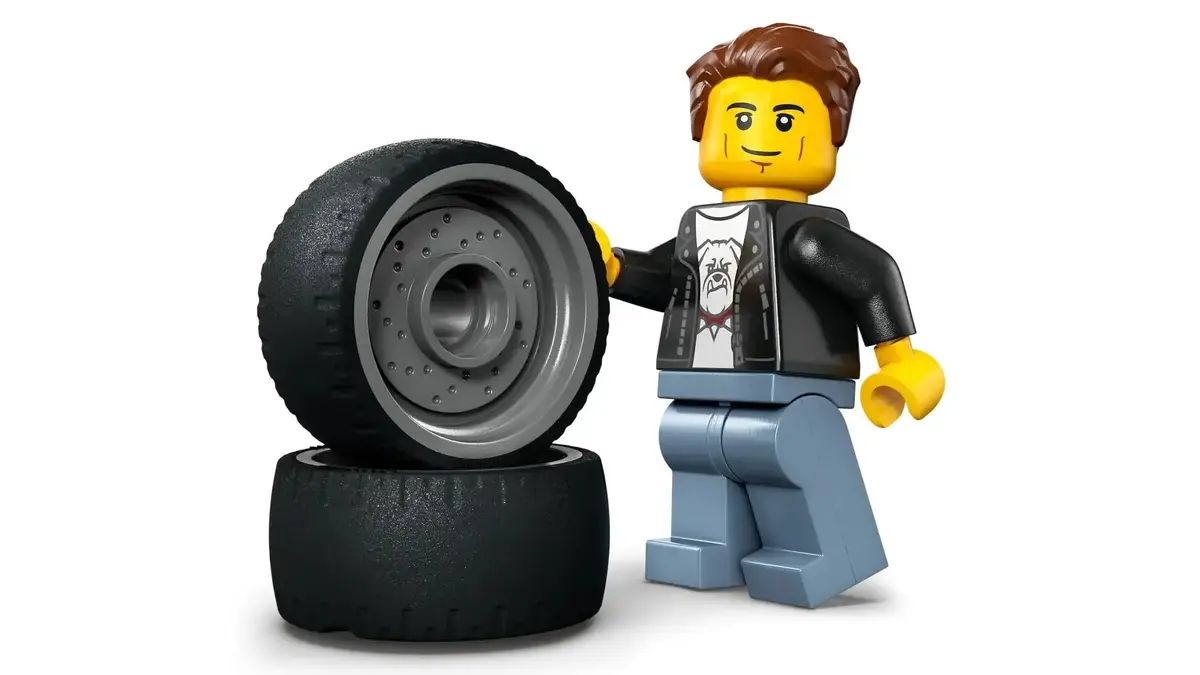 LEGO City Hot Rod car 60485 building set Photo 4