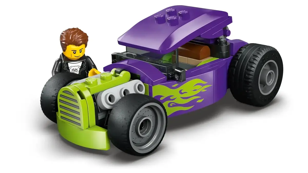 LEGO City Hot Rod car 60485 building set Photo 6