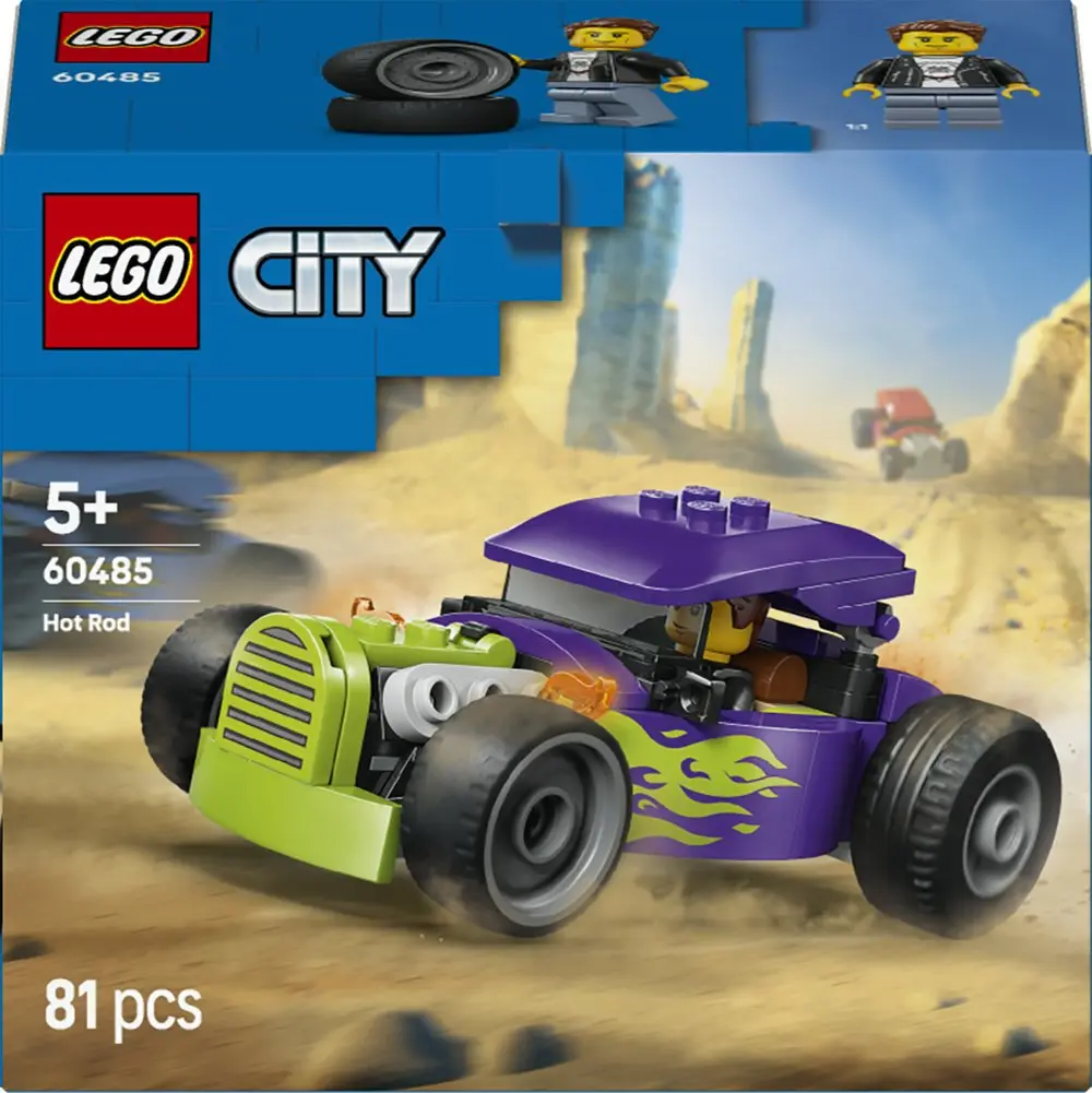 LEGO City Hot Rod car 60485 building set Photo 12