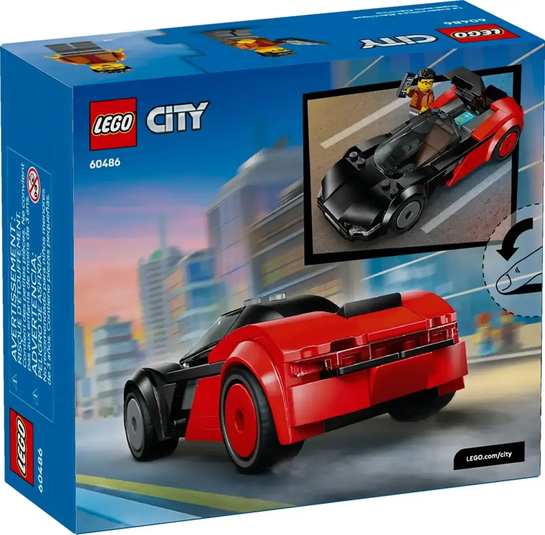 LEGO City elektriskais superauto 60486 Photo 2