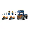 LEGO City 60491 motorcycle transport truck playset Photo 4