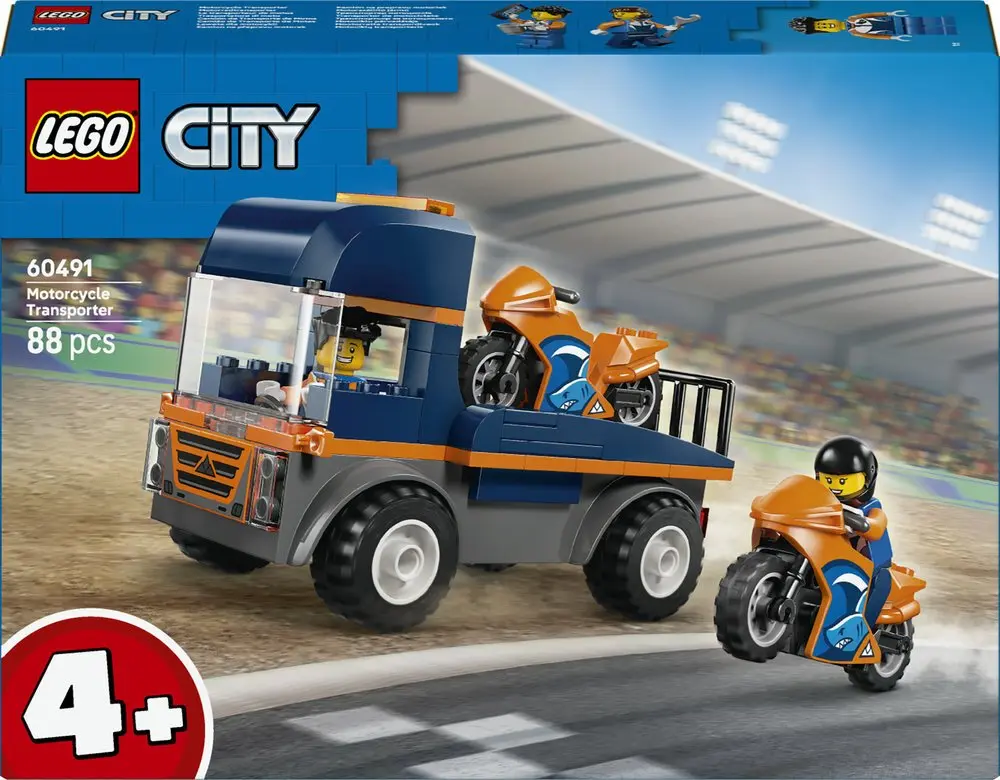 LEGO City komplekts 60491 — motociklu