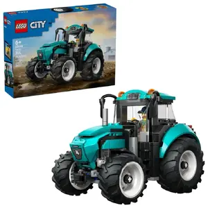 Building toy set LEGO City 60498 Great Vehicles — Tractor, 204 pieces, 1 minifigure, age 6+