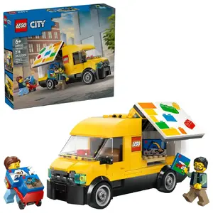 Toy truck set LEGO City Great Vehicles 60500 — cargo truck playset, 276 pcs, 2 minifigures, age 6+