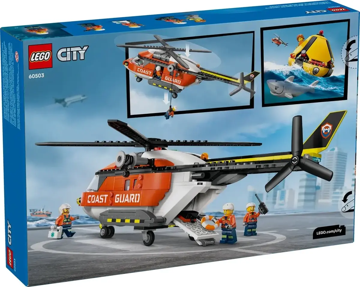 LEGO City Exploration 60503 piekrastes patrulēšanas helikopters Photo 2