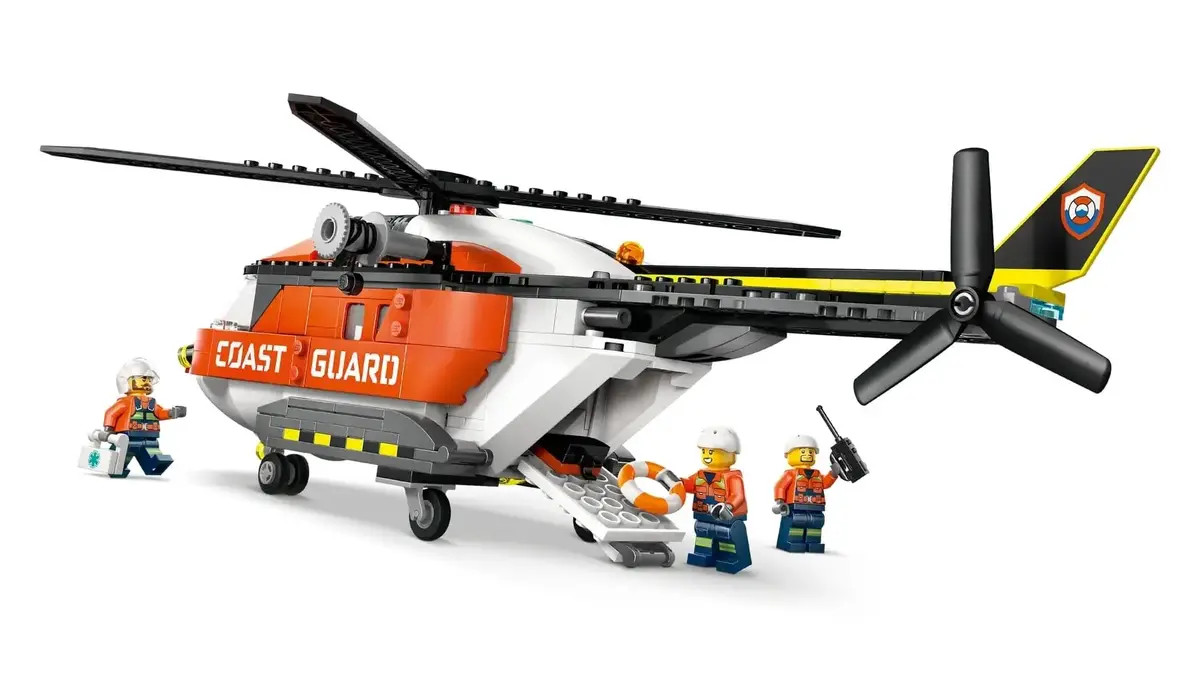 LEGO City Exploration 60503 piekrastes patrulēšanas helikopters Photo 5