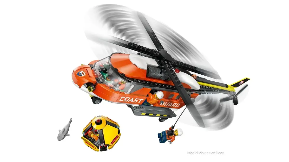 LEGO City Exploration 60503 piekrastes patrulēšanas helikopters Photo 6