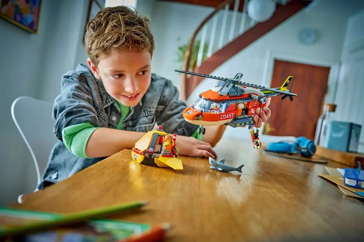 LEGO City Exploration 60503 piekrastes patrulēšanas helikopters Photo 9