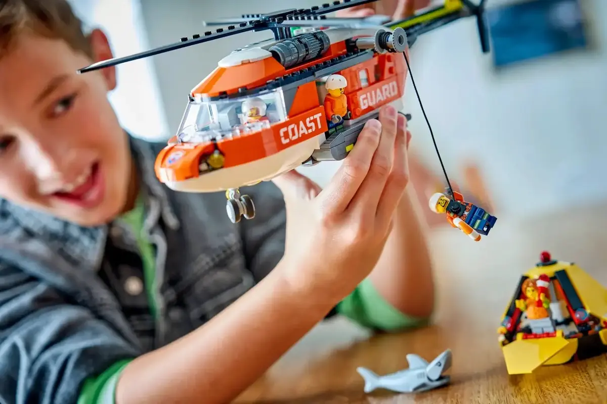 LEGO City Exploration 60503 piekrastes patrulēšanas helikopters Photo 10