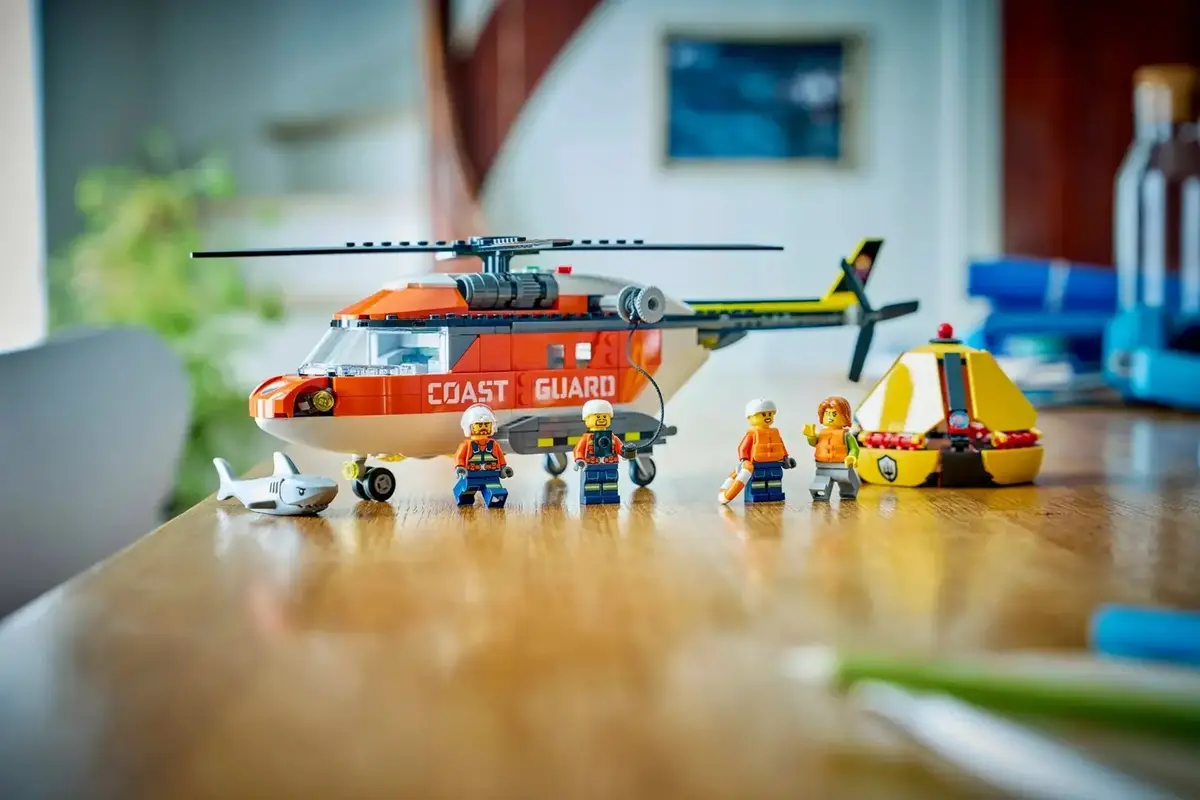 LEGO City Exploration 60503 piekrastes patrulēšanas helikopters Photo 11