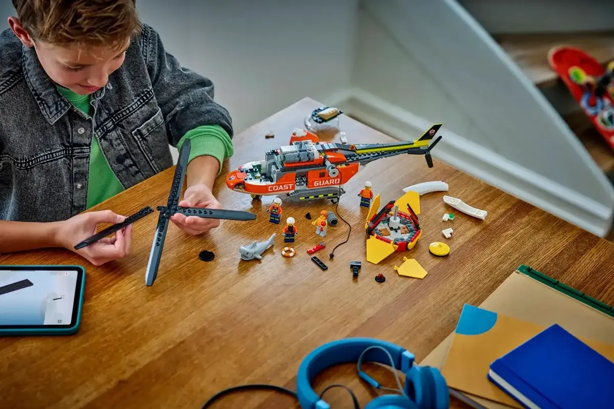 LEGO City Exploration 60503 piekrastes patrulēšanas helikopters Photo 12