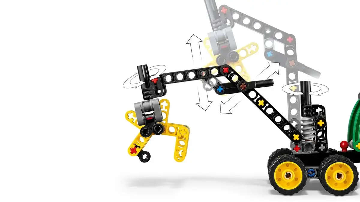 LEGO Technic John Deere 1470H model 42218 Photo 5